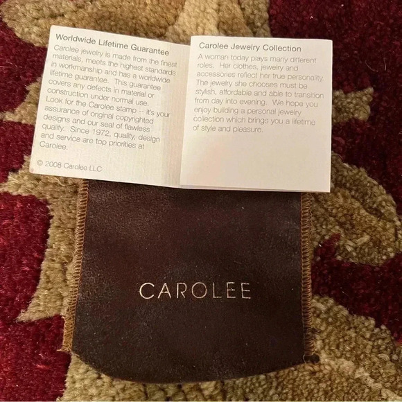 Carolee Lux Women’s Chandelier Crystal Earrings Wedding Bride Pageant - Picture 11 of 11